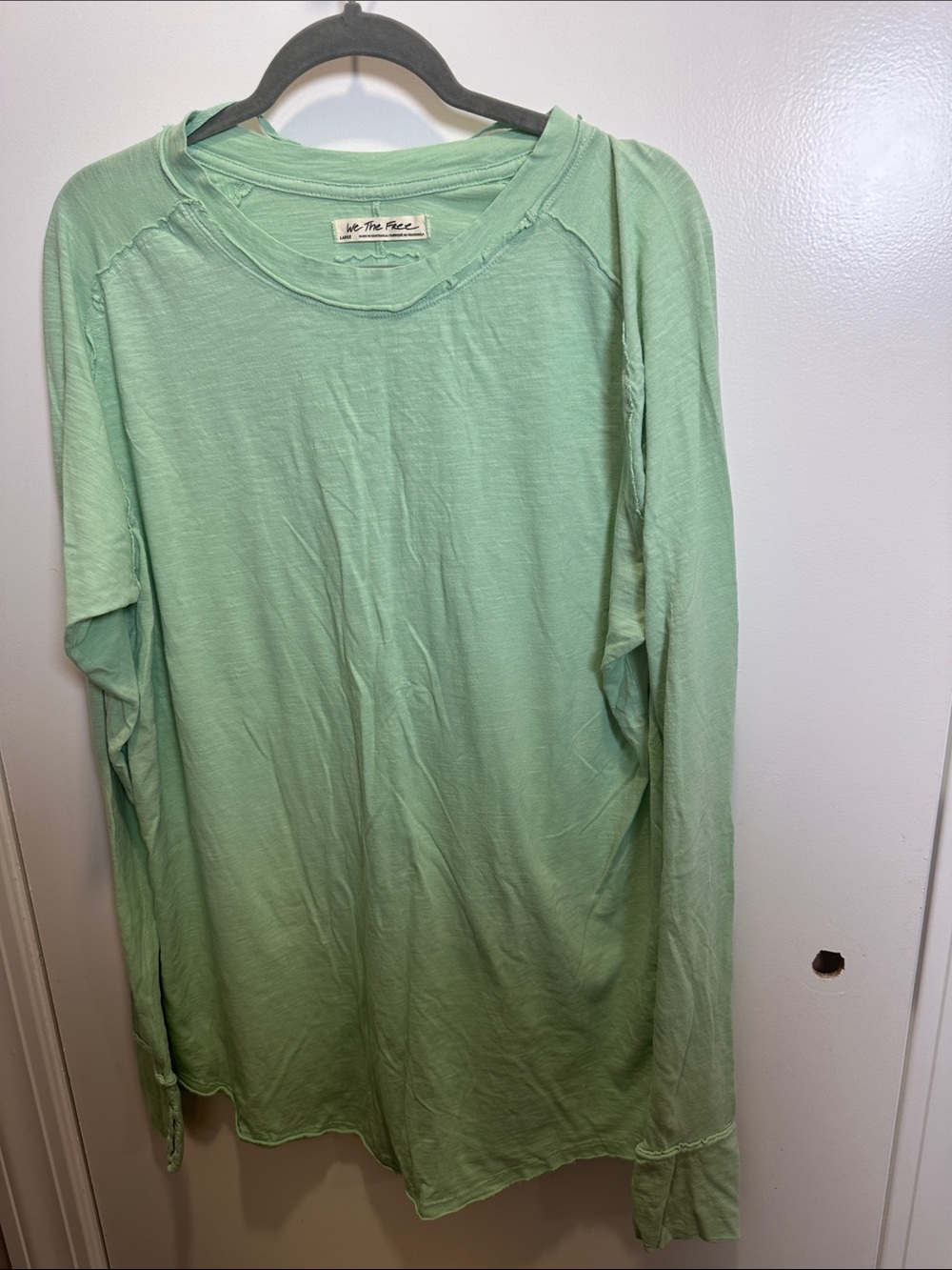 We The Free Long-Sleeve Tee in Mint Green (57)